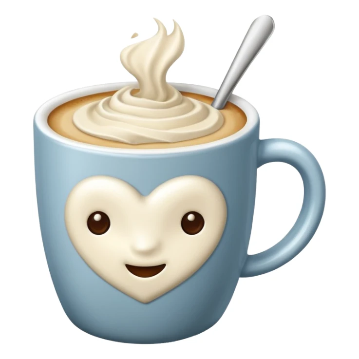 Vanilla latte sticker