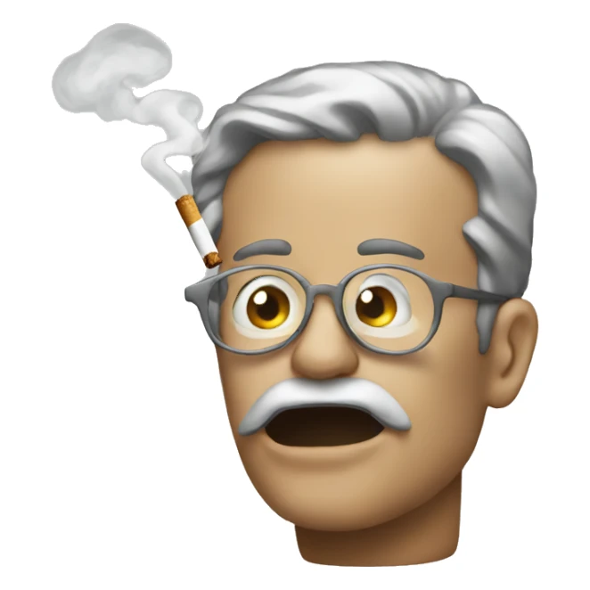 Emojis smoking  sticker