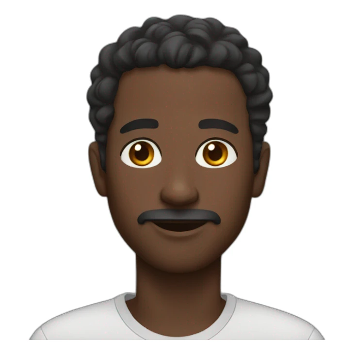 Sudanese man sticker