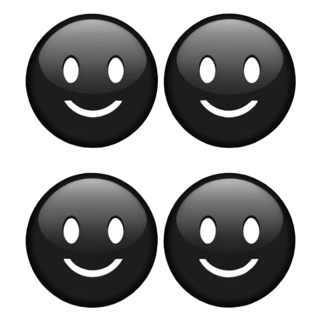 Play buttons black sticker