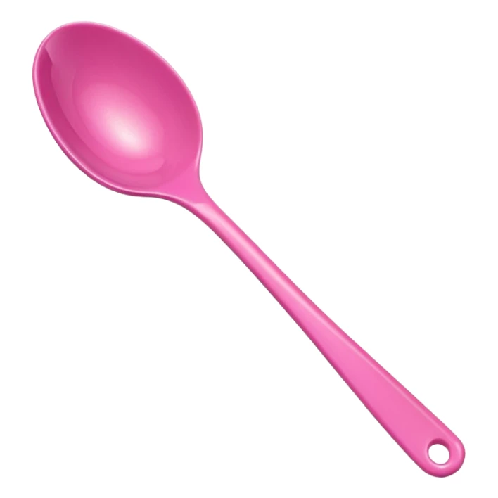 pink spoon sticker
