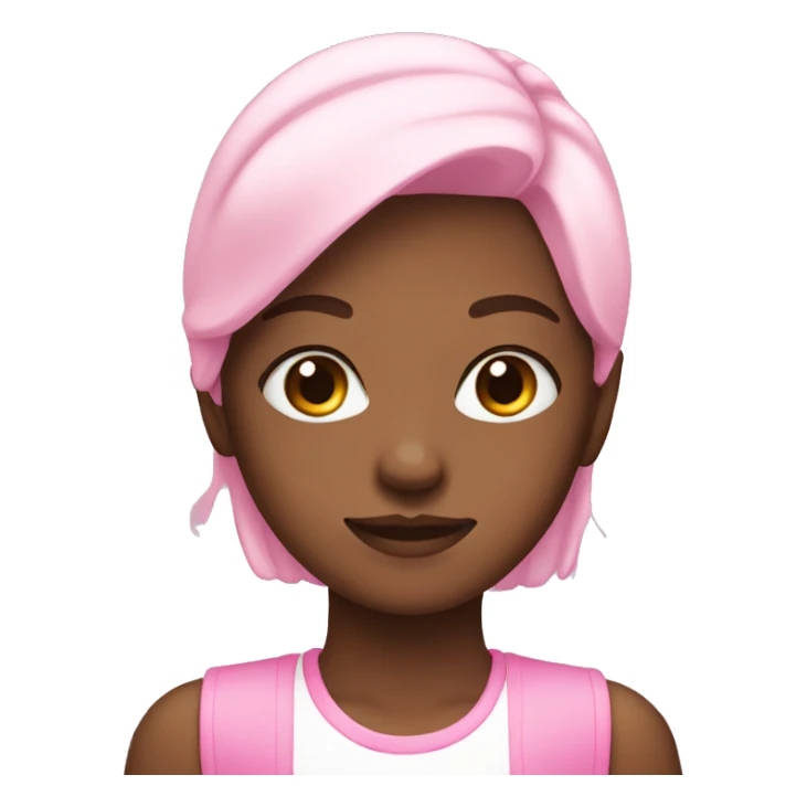 clean girl pink sticker