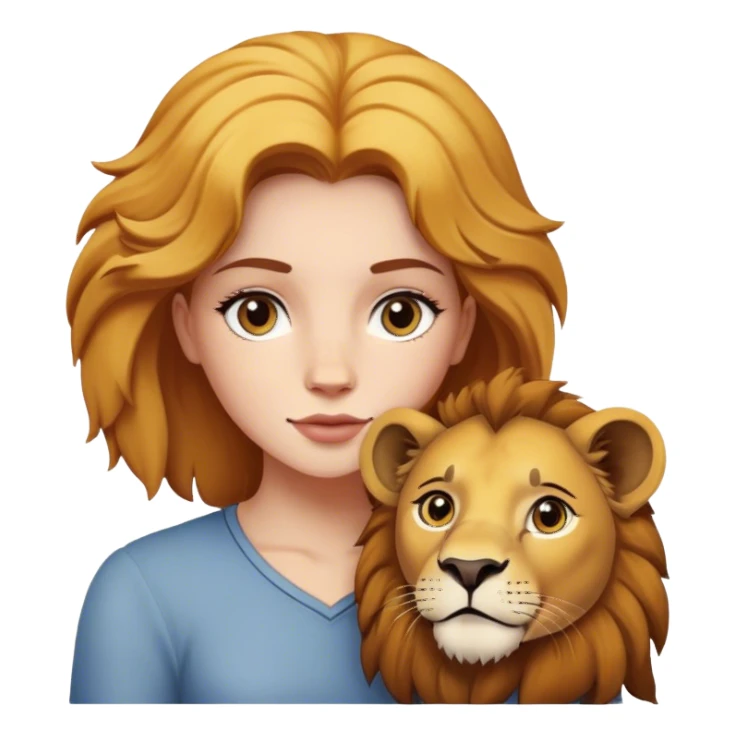 Sophie hat lion sticker