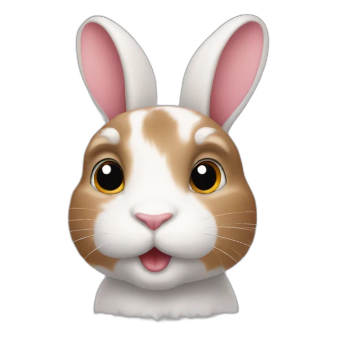 bunny english spot sticker