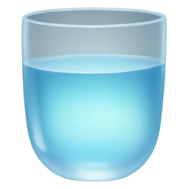 water glass sticker