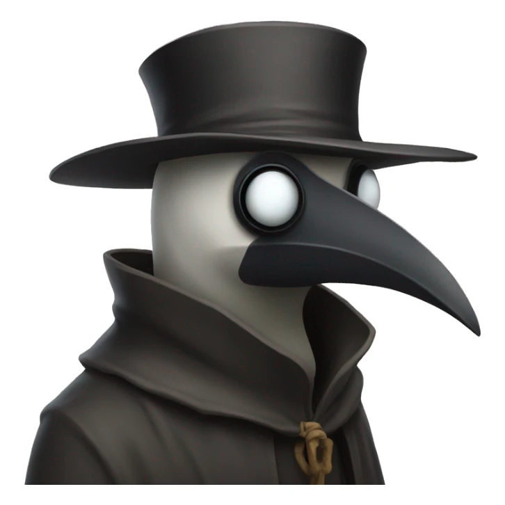 Plague doctor sticker