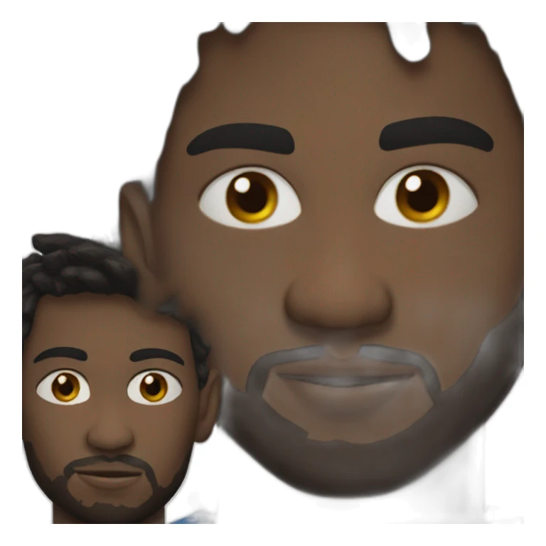 Realistic-black-skin-Messi sticker