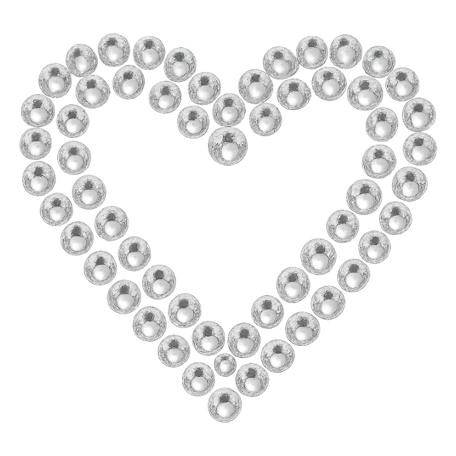 Rhinestone  heart, remove background sticker
