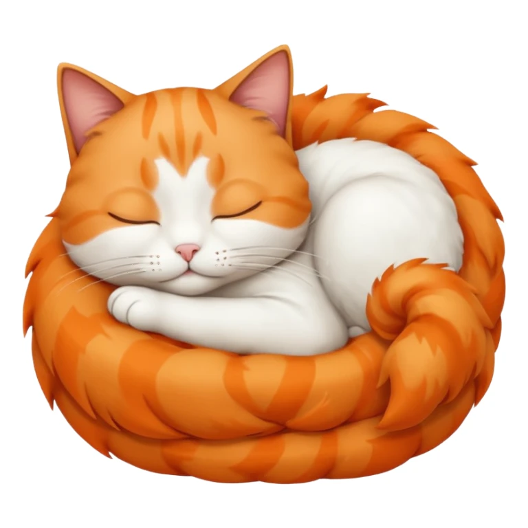 Спящий кот sticker