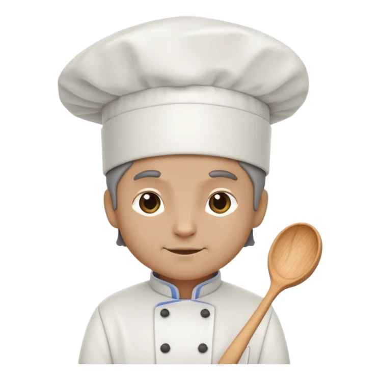 Chef bat no head just a hat sticker