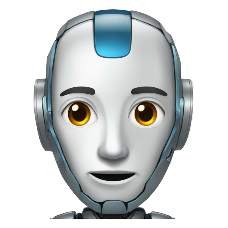 AI robot emoji sticker