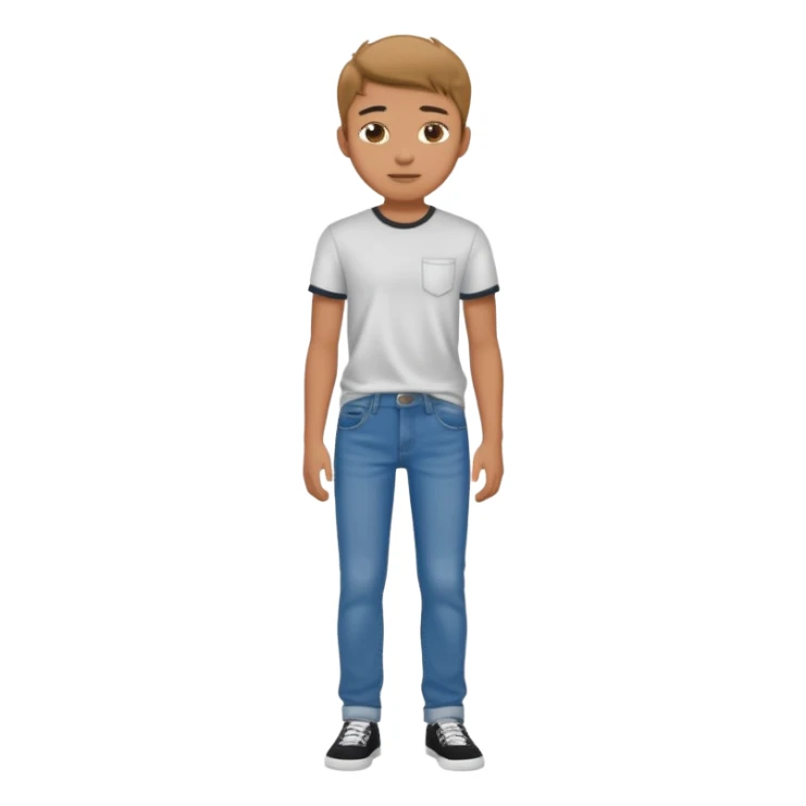 14 years old guy full body sticker