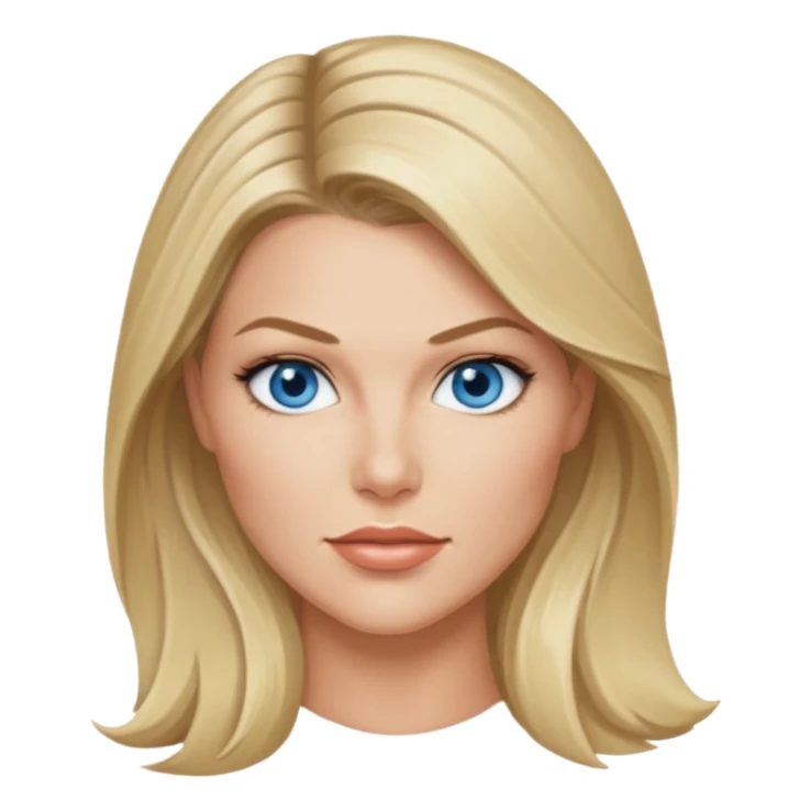 Ali Larter blue eyes sticker
