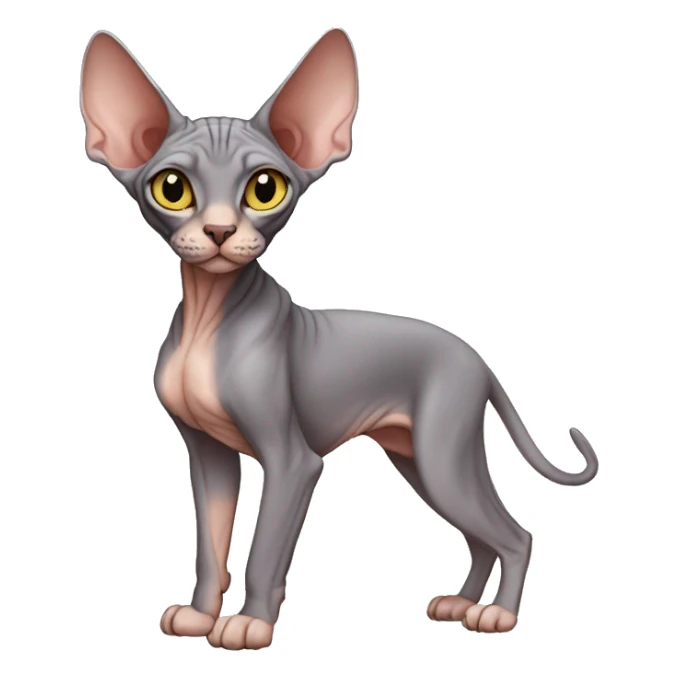 Sphynx Full Body sticker