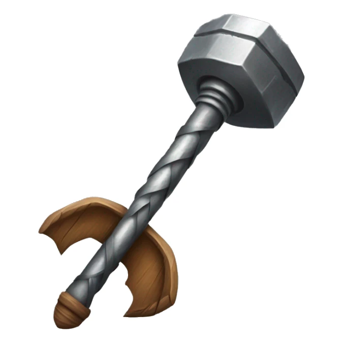 Steel mace sticker