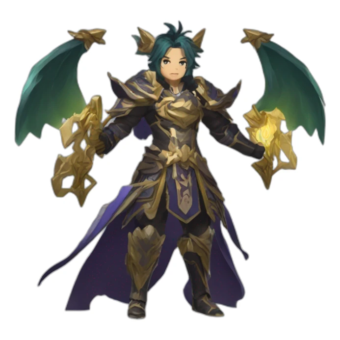 zhongli-morax-genshin impact sticker