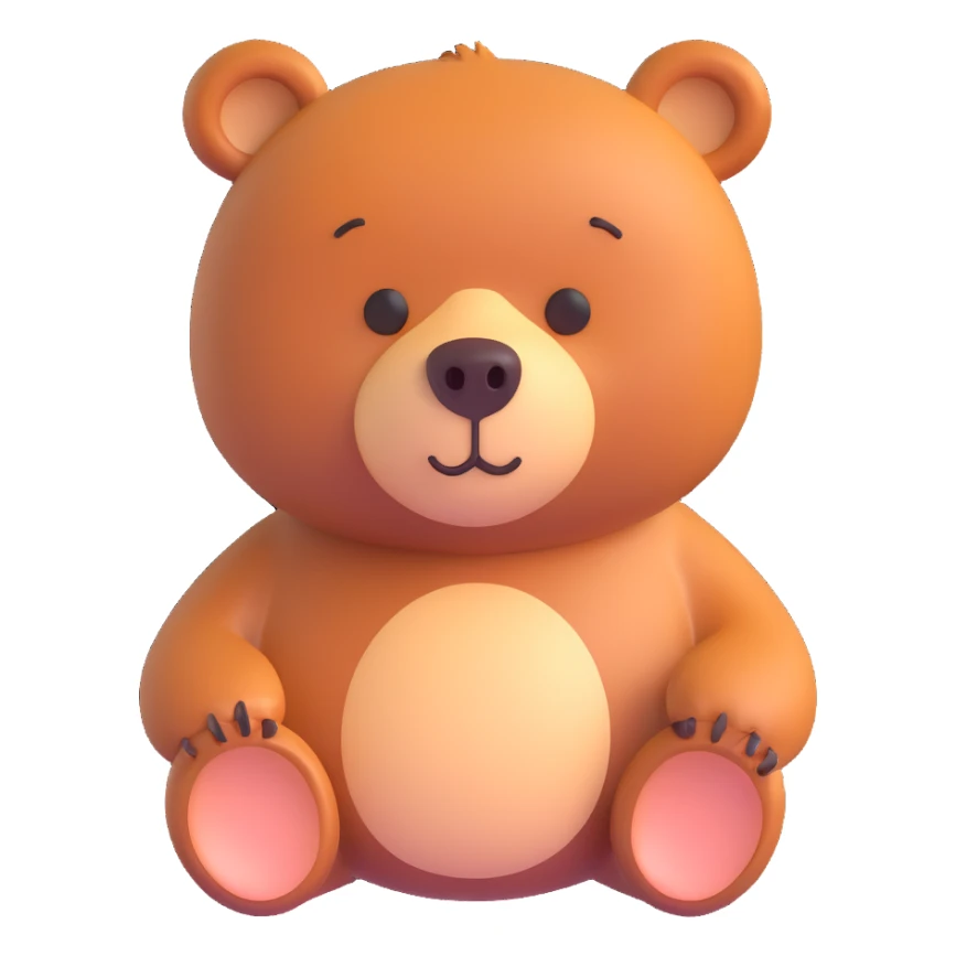 Bear sticker