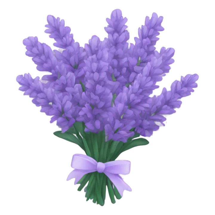 Lavender bouquet  sticker