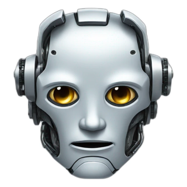 ROBOT FACE sticker