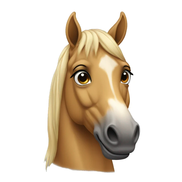 buckskin horse sticker
