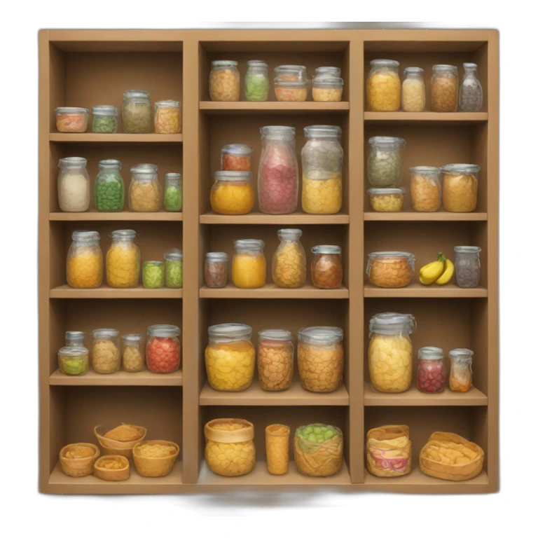pantry emoji in ios style sticker