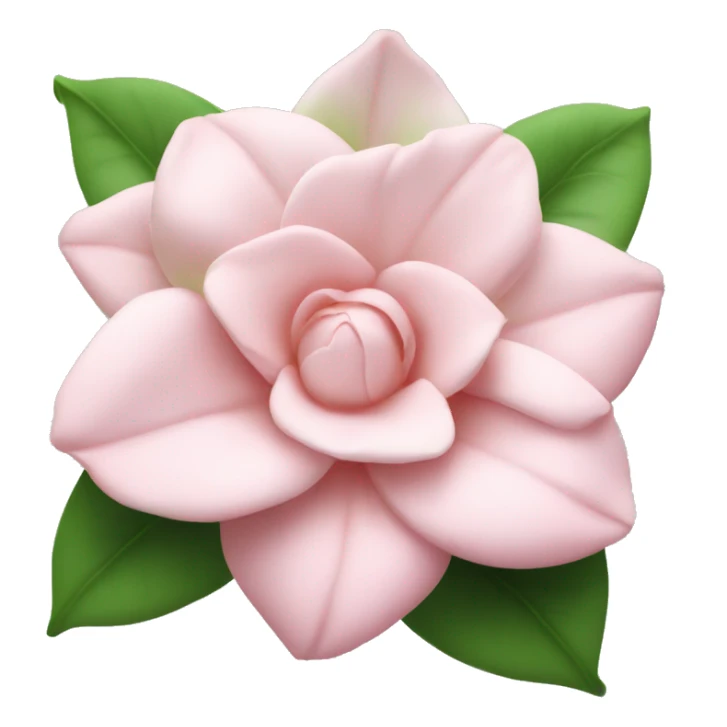 Light pink gardenia detailed sticker
