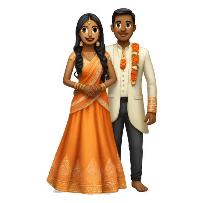 Indian wedding in Cancun sticker