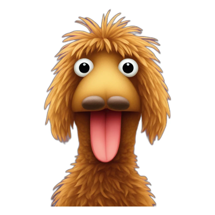 snuffleupagus with slurf sticker