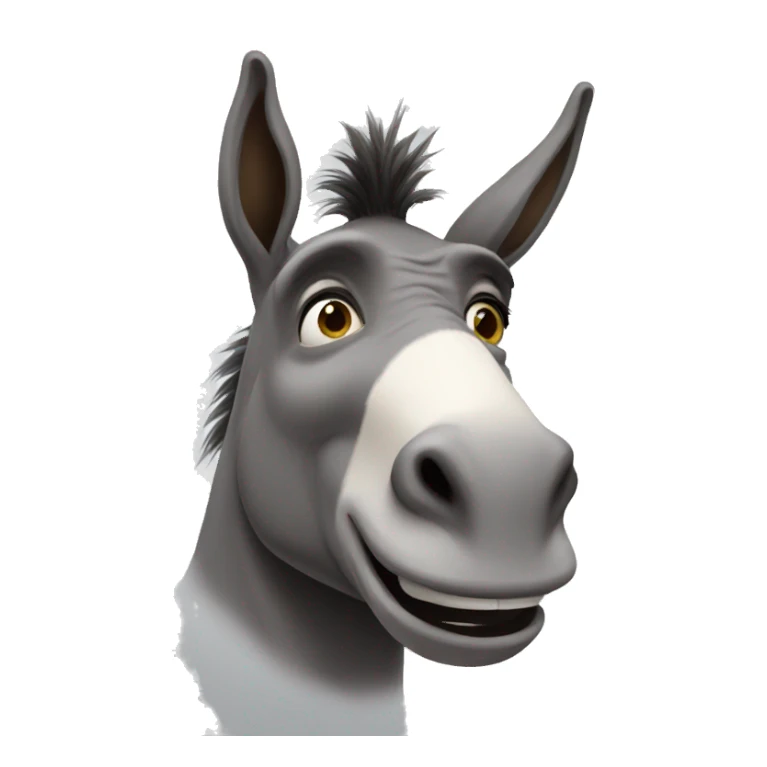 Donkey from Shrek sticker