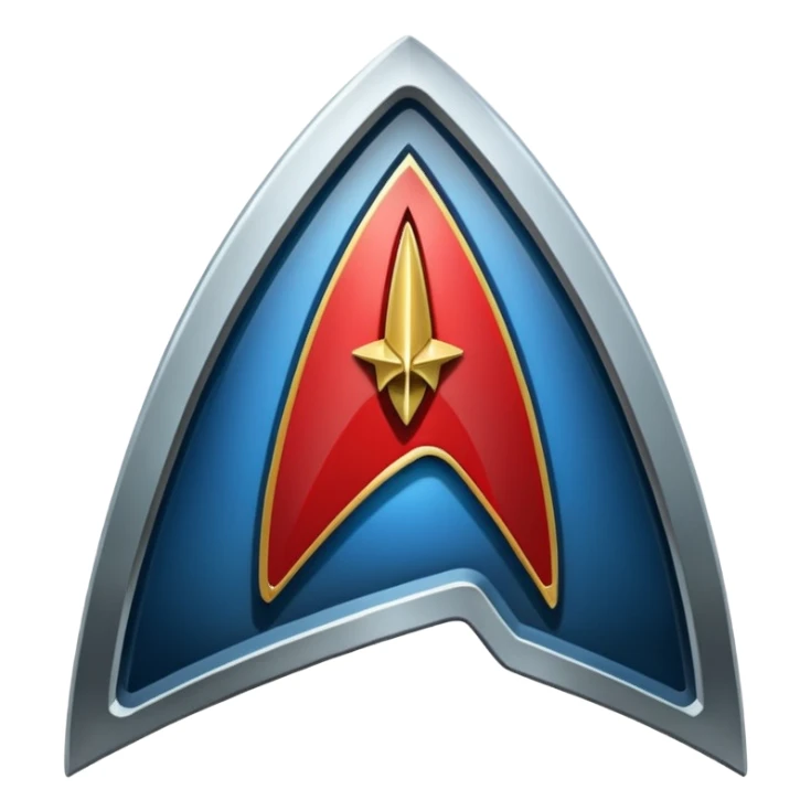 Star Trek Föderation-Logo sticker