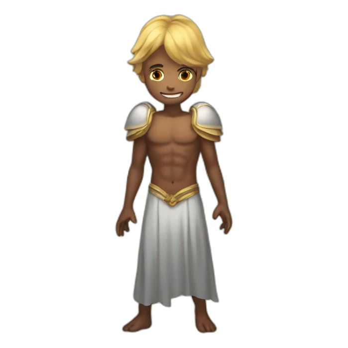 ángel con demonio sticker