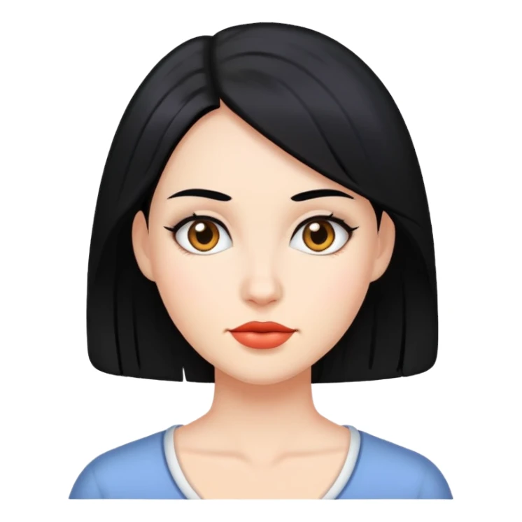 embarazo pelo negro sticker