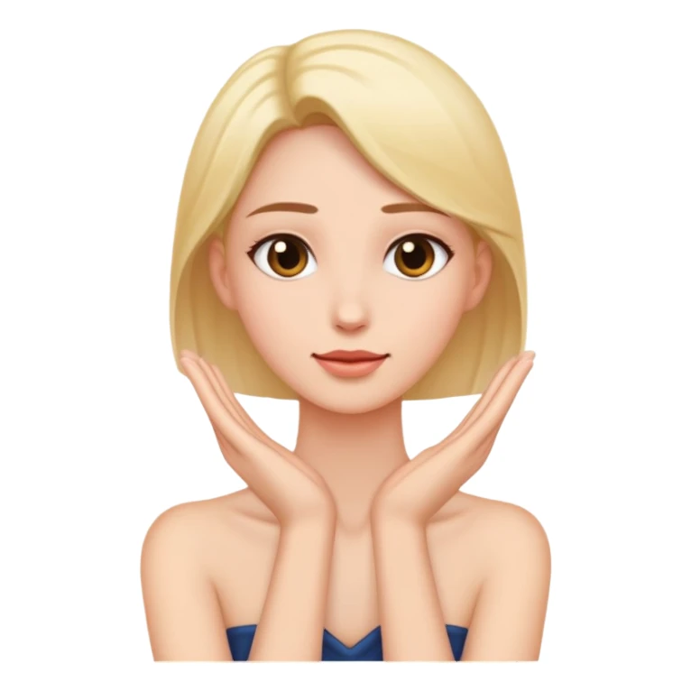 Hand around neck sticker