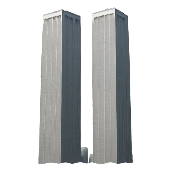 Twin towers sticker