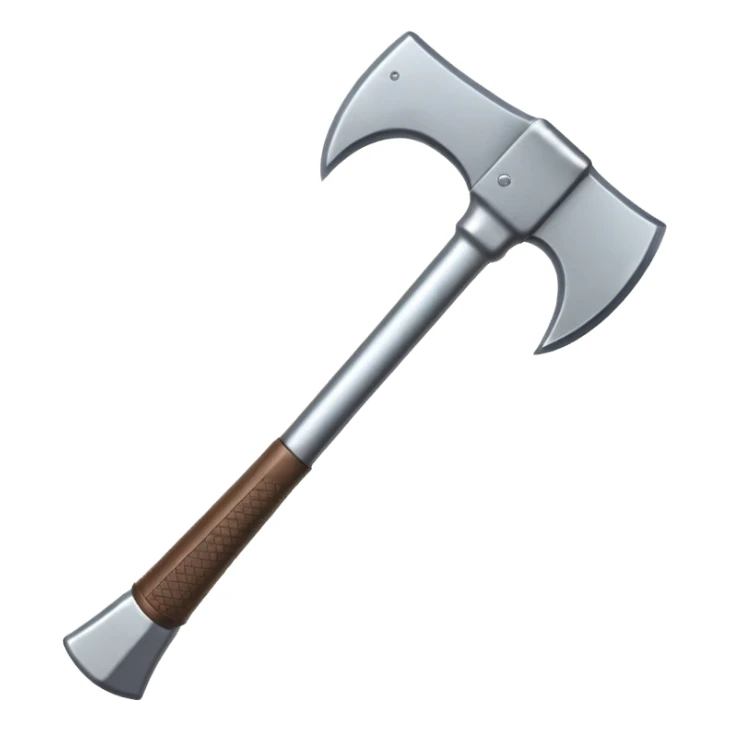 steel axe sticker