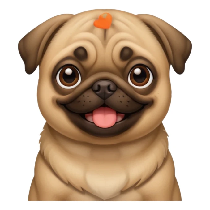 puggy feliz sticker