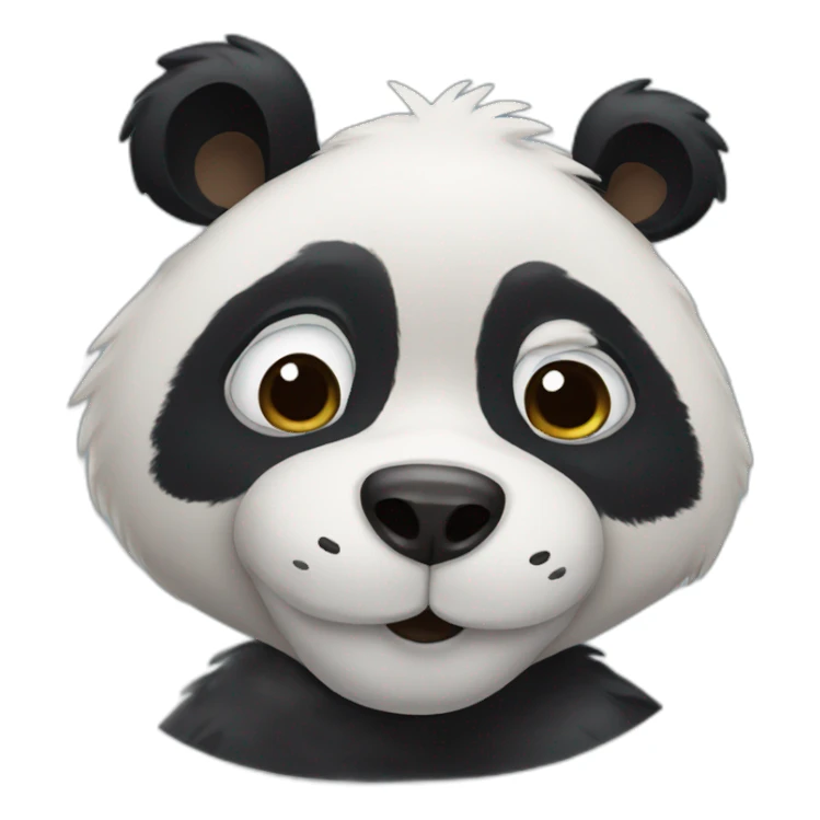 Panda roux sticker