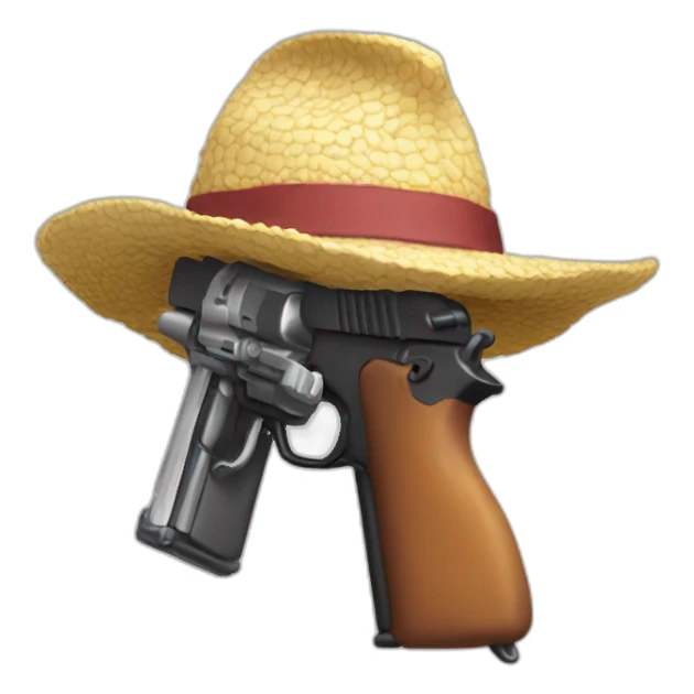 Luffy pistola gom.goma sticker