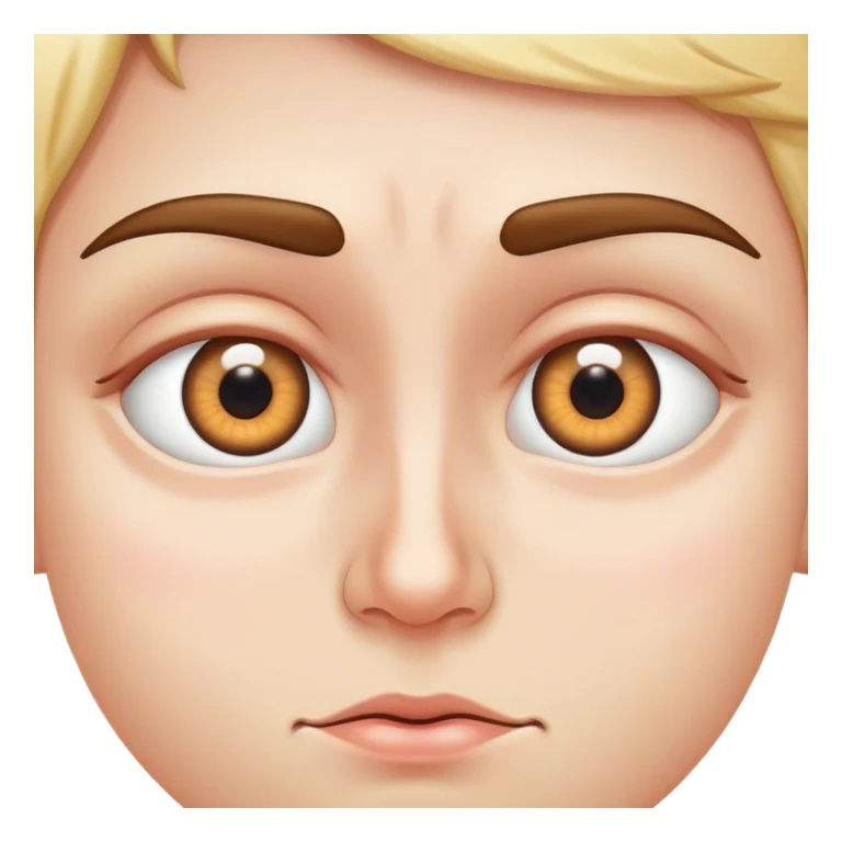 a eye twitch face sticker