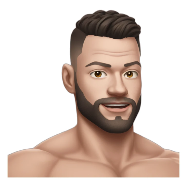 Hyper realistic Finn Balor sticker