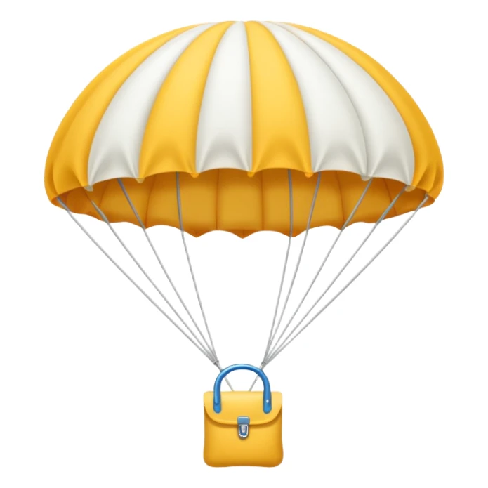 Parachute sticker