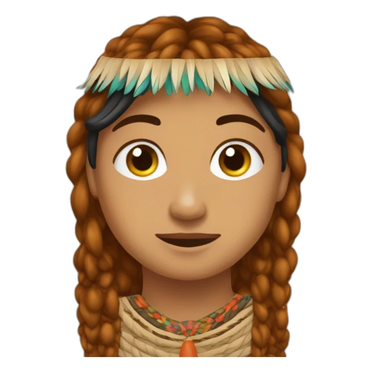 Indigena guatemalteco sticker