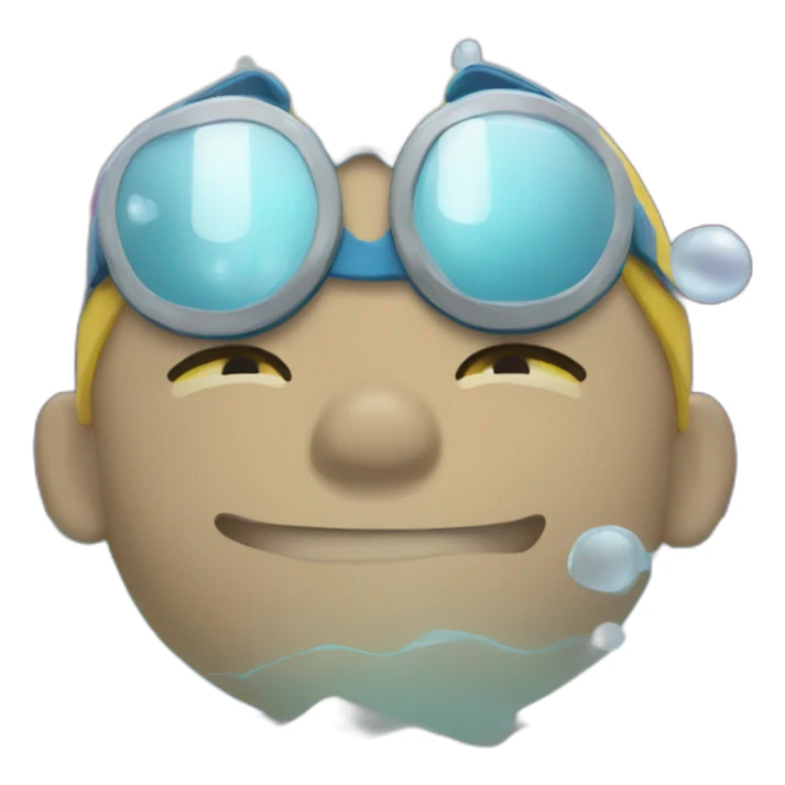 swimmer swimming butterfly sticker