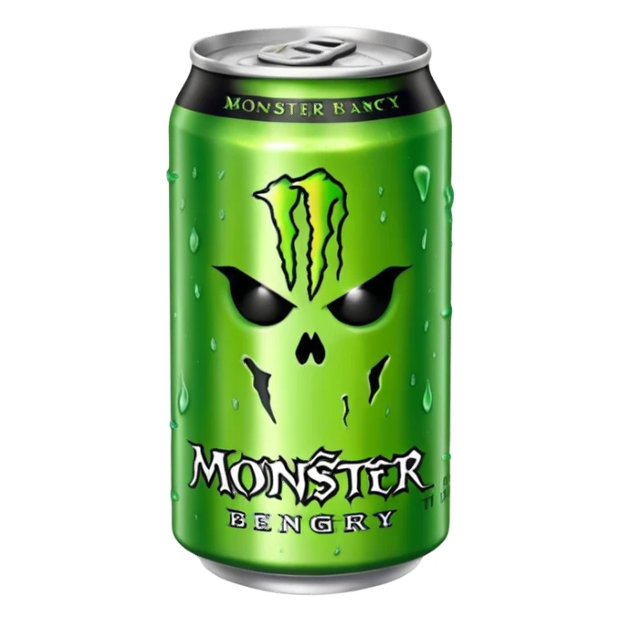 Monster energy drink sticker