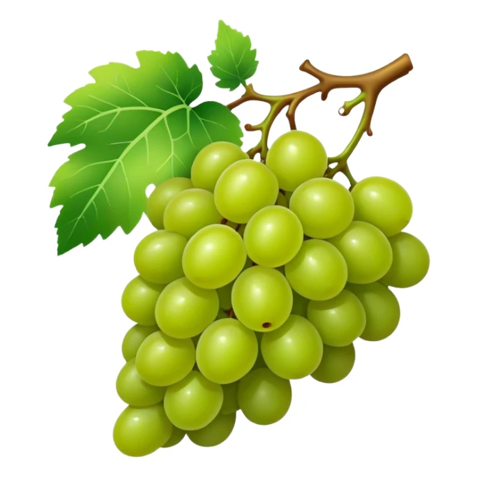 one green grape sticker