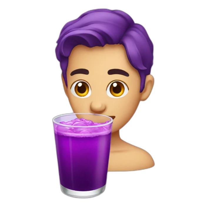 purple drink sticker