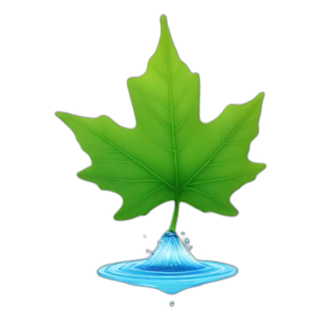 ptz-camera-recording-leaf-floating-on-water sticker