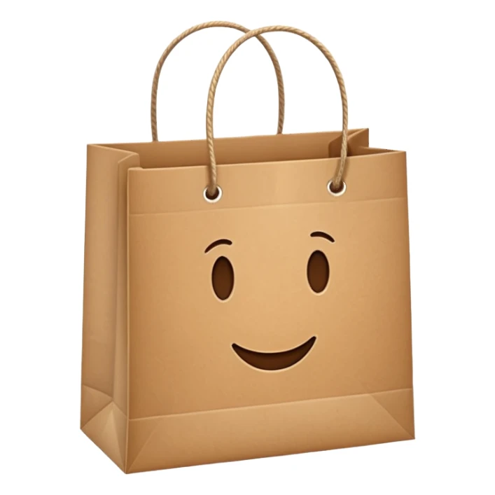 sac de shopping  sticker