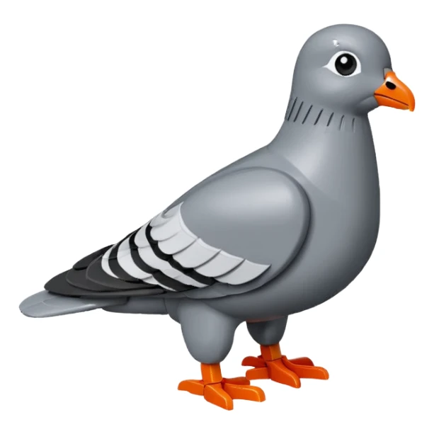 Pigeon lego set sticker