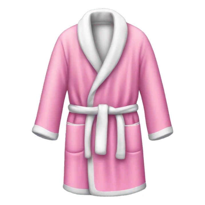pink dressing gown sticker